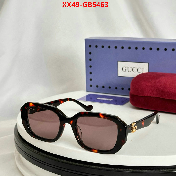 Glasses-Gucci 2024 aaaaa replica customize ID: GB5463 $: 49USD