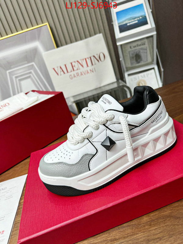 Men Shoes-Valentino best wholesale replica ID: SJ6943 $: 129USD