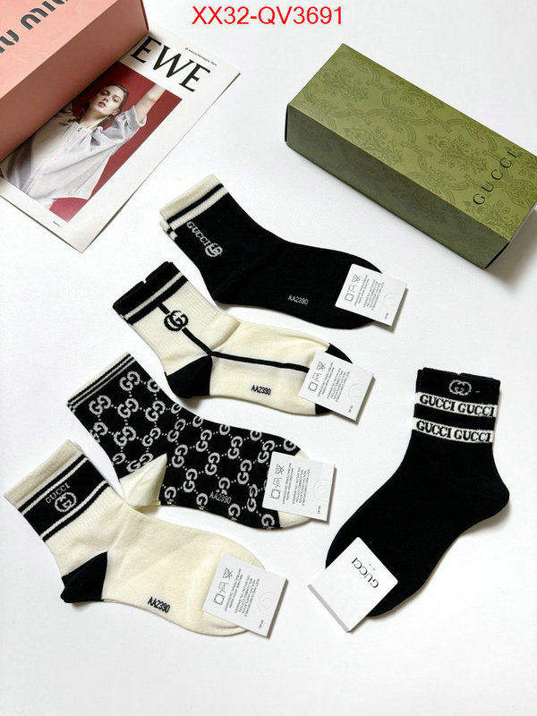 Sock-Gucci can i buy replica ID: QV3691 $: 32USD