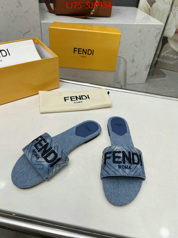 Women Shoes-Fendi wholesale ID: SJ6934 $: 75USD