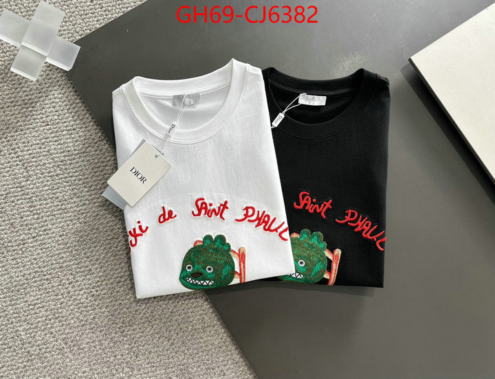 Clothing-Dior best website for replica ID: CJ6382 $: 69USD