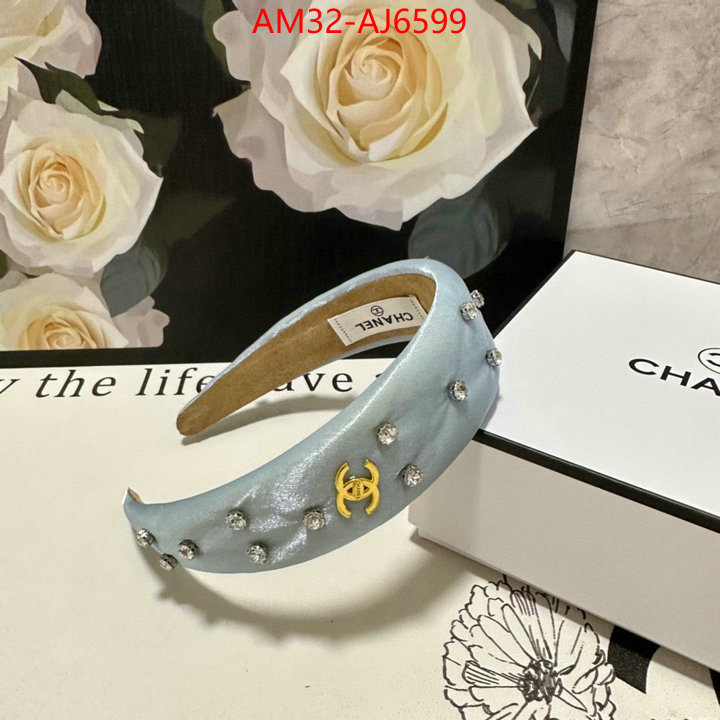 Hair band-Chanel store ID: AJ6599 $: 32USD