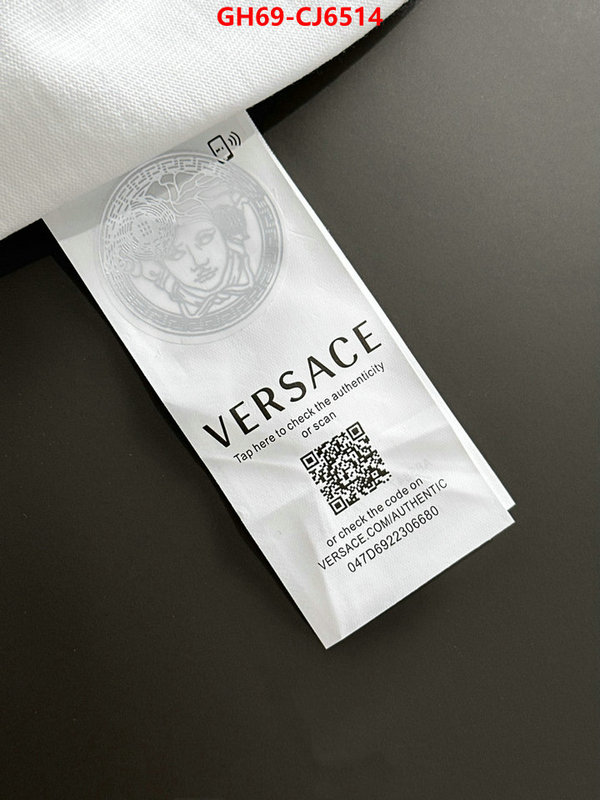 Clothing-Versace top quality fake ID: CJ6514 $: 69USD