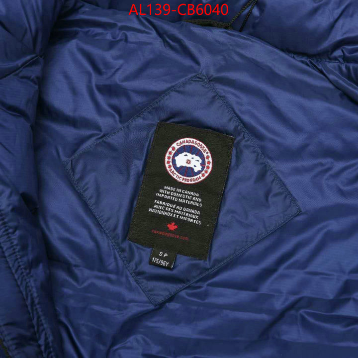 Down jacket Men-Canada Goose perfect ID: CB6040 $: 139USD