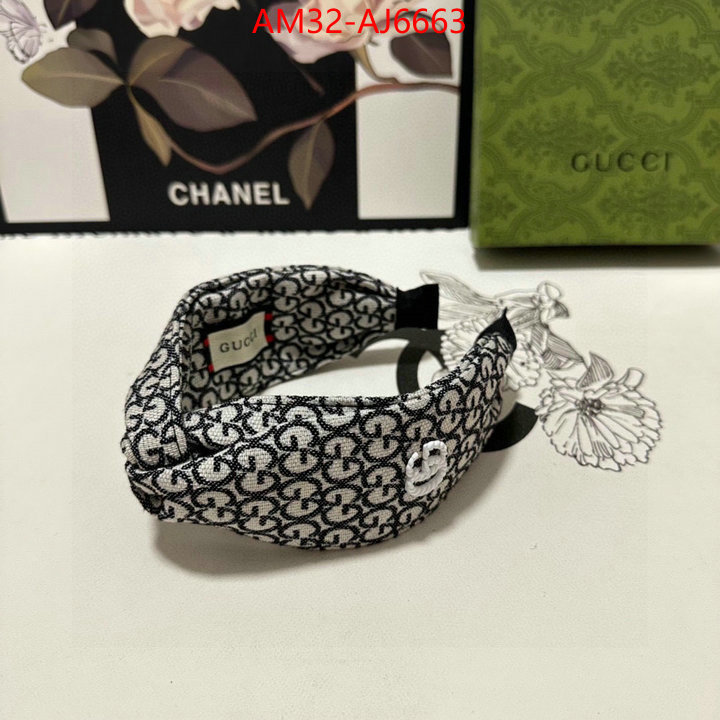 Hair band-Gucci fake aaaaa ID: AJ6663 $: 32USD