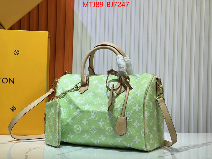 LV Bags(4A)-Speedy- aaaaa replica ID: BJ7247 $: 89USD,