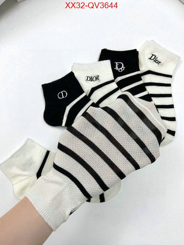 Sock-Dior fake ID: QV3644 $: 32USD