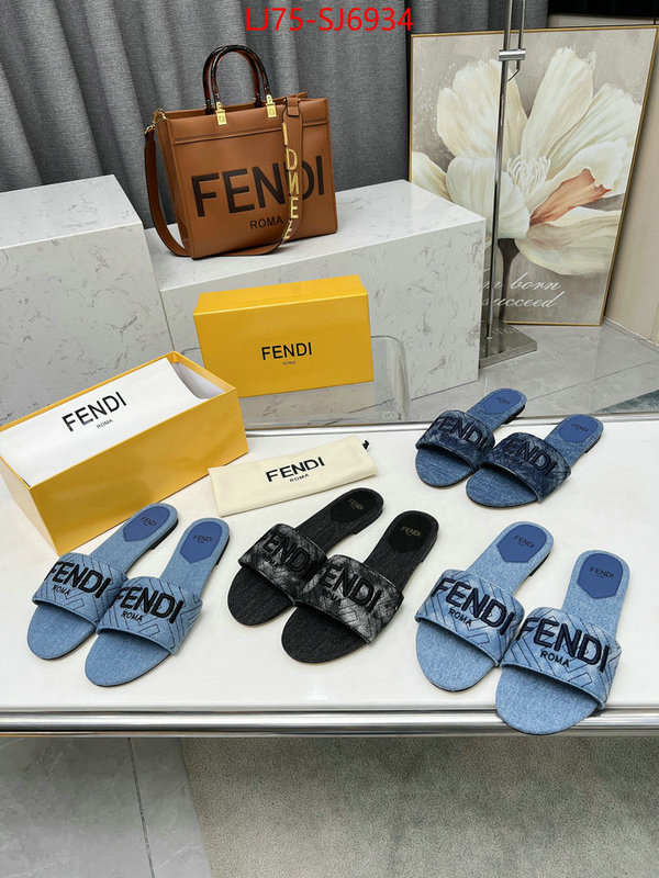 Women Shoes-Fendi wholesale ID: SJ6934 $: 75USD