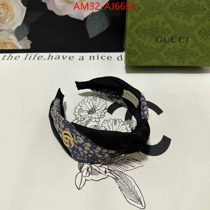 Hair band-Gucci how can i find replica ID: AJ6653 $: 32USD