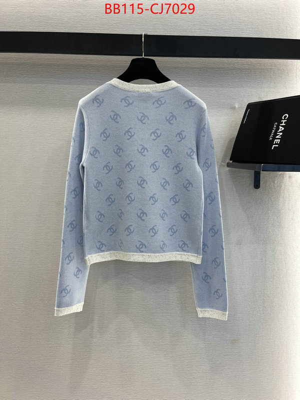 Clothing-Chanel aaaaa+ quality replica ID: CJ7029 $: 115USD