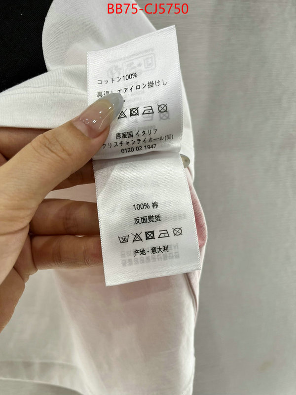 Clothing-Dior best fake ID: CJ5750 $: 75USD