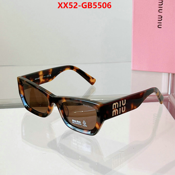 Glasses-Miu Miu new ID: GB5506 $: 52USD