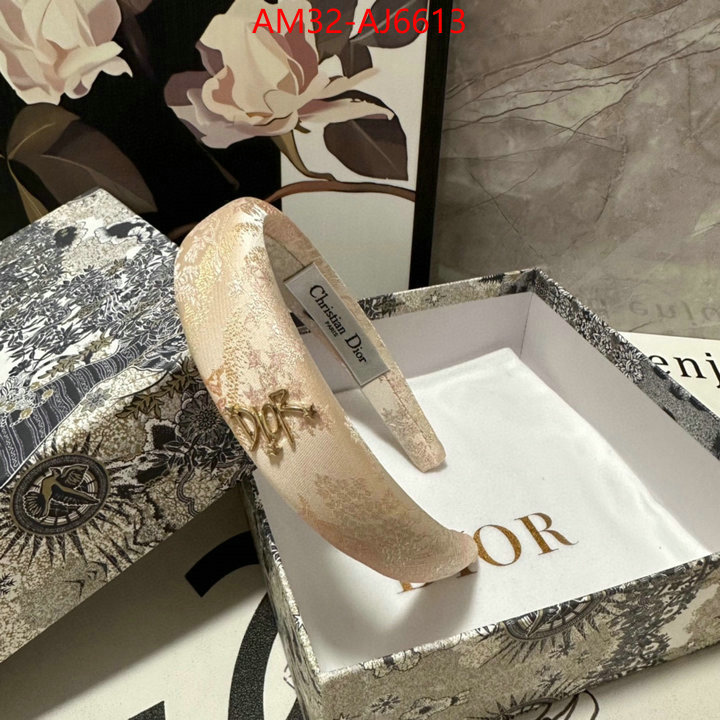 Hair band-Dior luxury fashion replica designers ID: AJ6613 $: 32USD