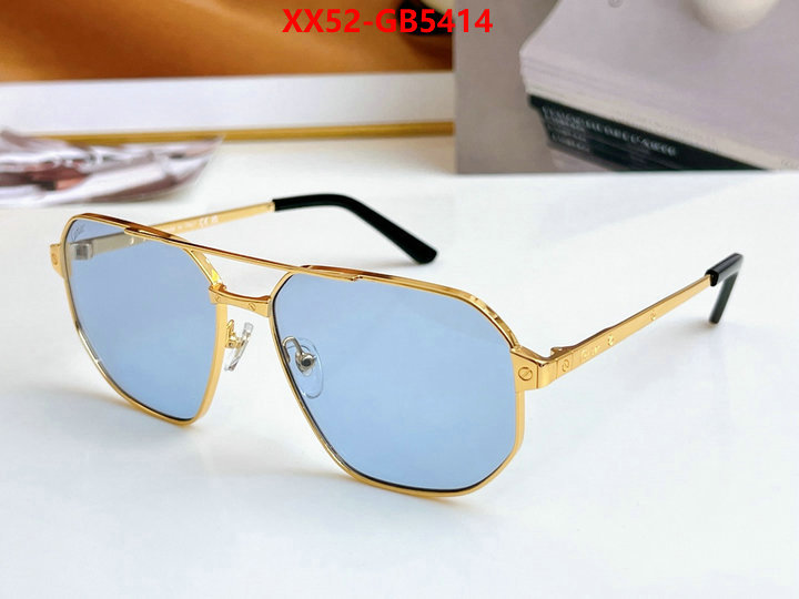 Glasses-Cartier buy high-quality fake ID: GB5414 $: 52USD