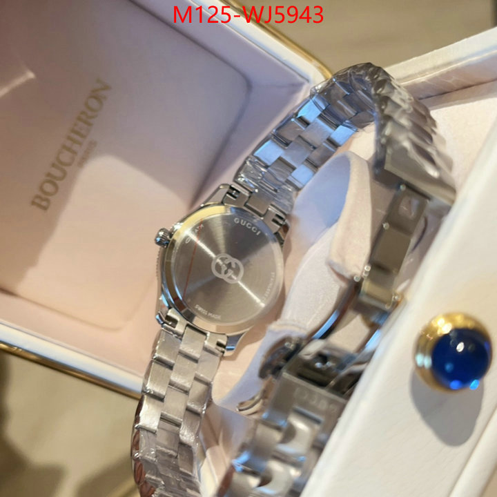 Watch(4A)-Gucci best quality replica ID: WJ5943 $: 125USD