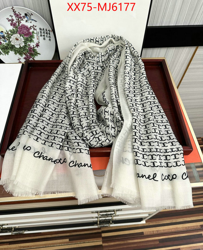 Scarf-Chanel shop designer replica ID: MJ6177 $: 75USD