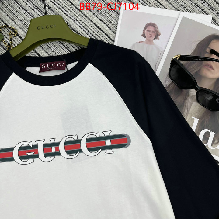 Clothing-Gucci best replica ID: CJ7104 $: 79USD