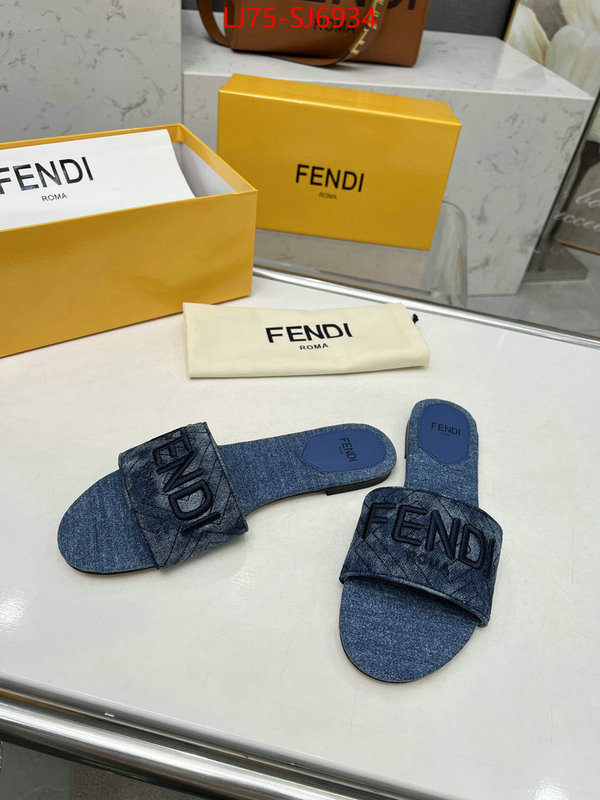 Women Shoes-Fendi wholesale ID: SJ6934 $: 75USD