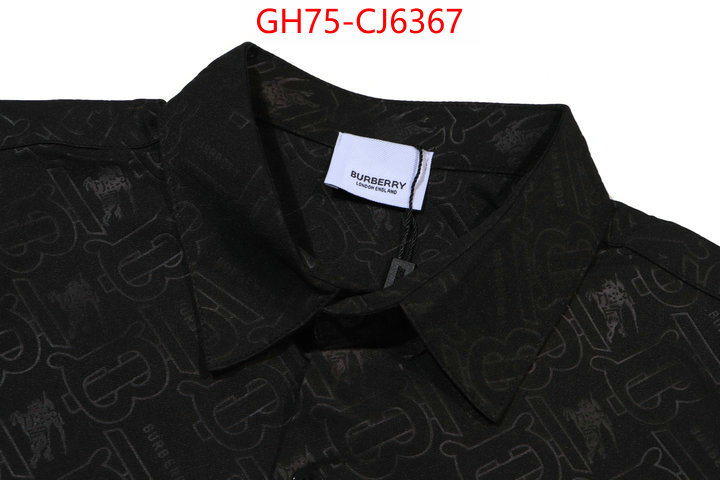 Clothing-Burberry top designer replica ID: CJ6367 $: 75USD