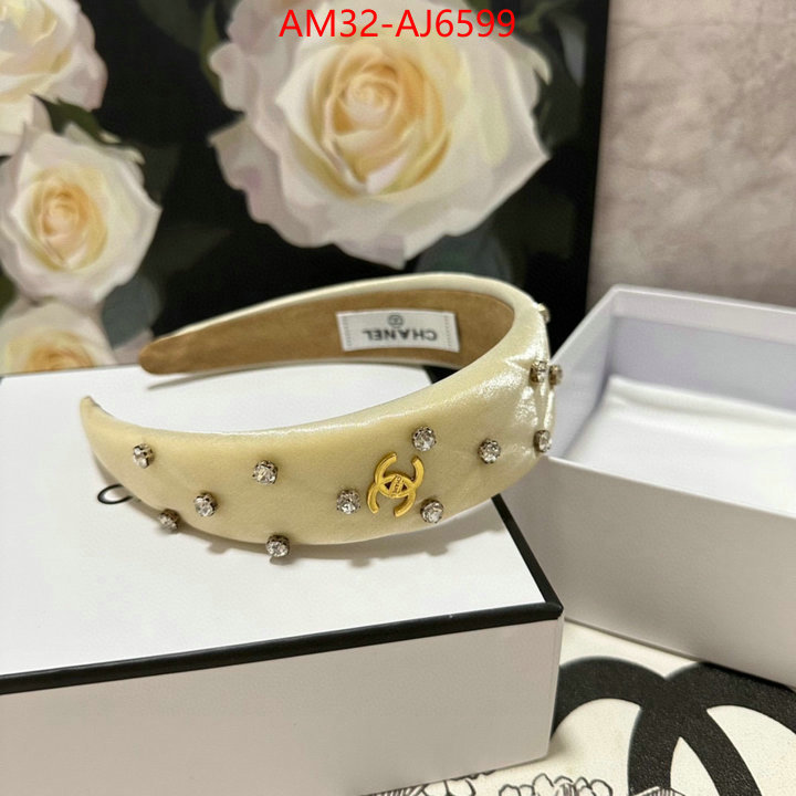 Hair band-Chanel store ID: AJ6599 $: 32USD