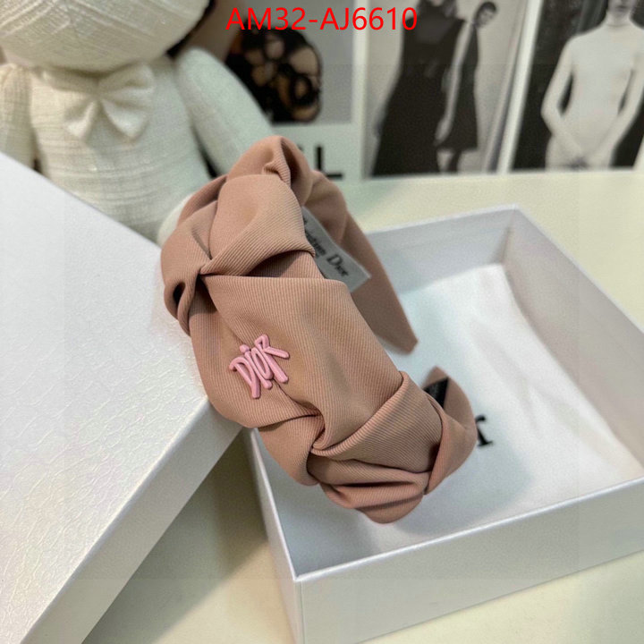 Hair band-Dior how to find designer replica ID: AJ6610 $: 32USD