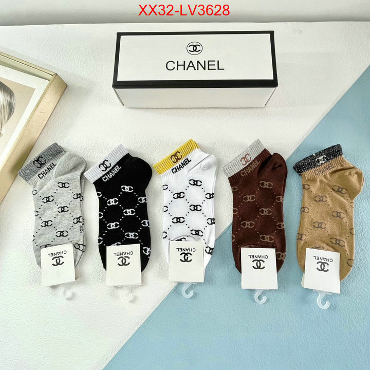 Sock-Chanel high quality replica ID: LV3628 $: 32USD