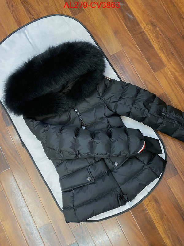 Down jacket Women-Moncler fake ID: CV3863 $: 279USD