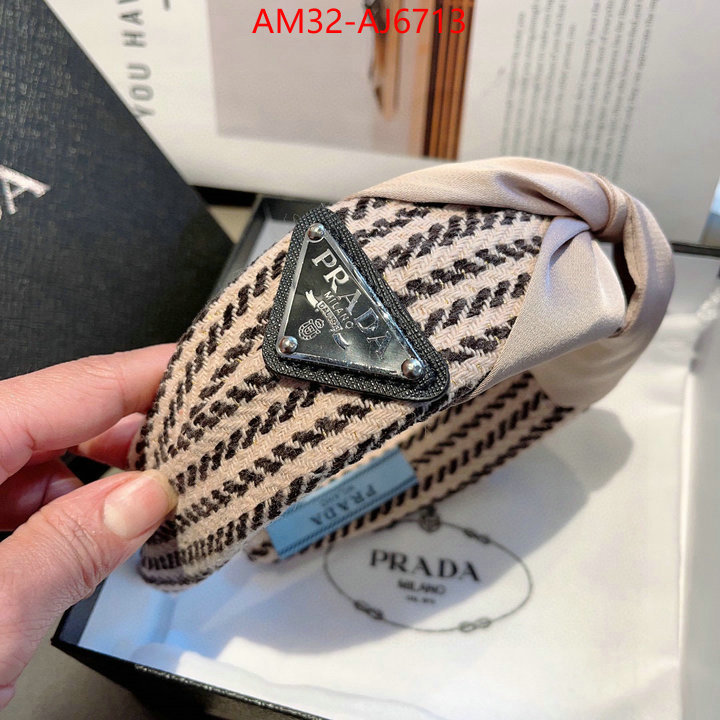 Hair band-Prada perfect replica ID: AJ6713 $: 32USD