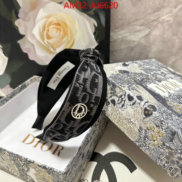 Hair band-Dior high quality replica designer ID: AJ6620 $: 32USD