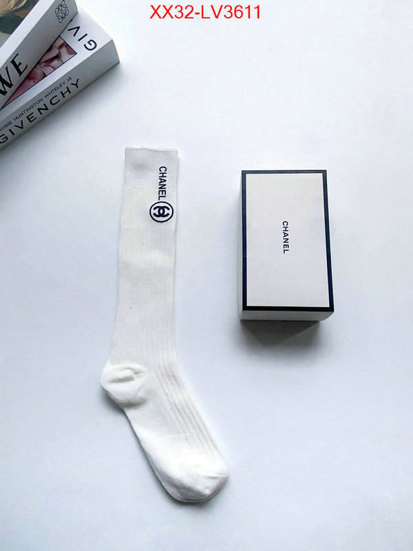 Sock-Chanel for sale cheap now ID: LV3611 $: 32USD