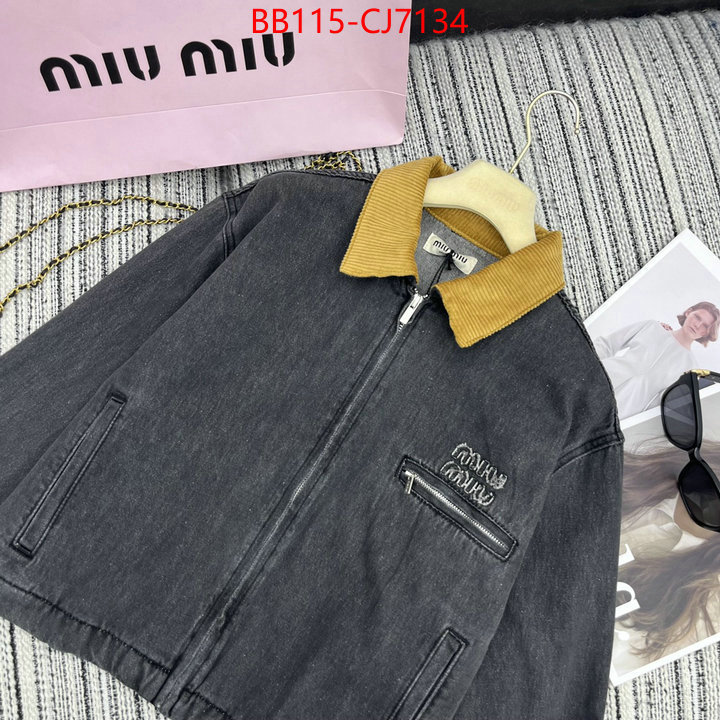 Clothing-MIU MIU brand designer replica ID: CJ7134 $: 115USD