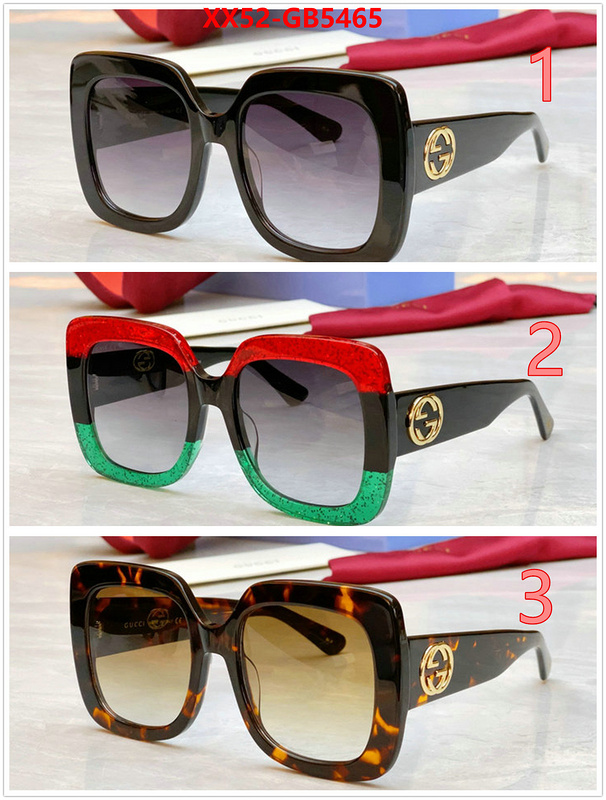 Glasses-Gucci best luxury replica ID: GB5465 $: 52USD