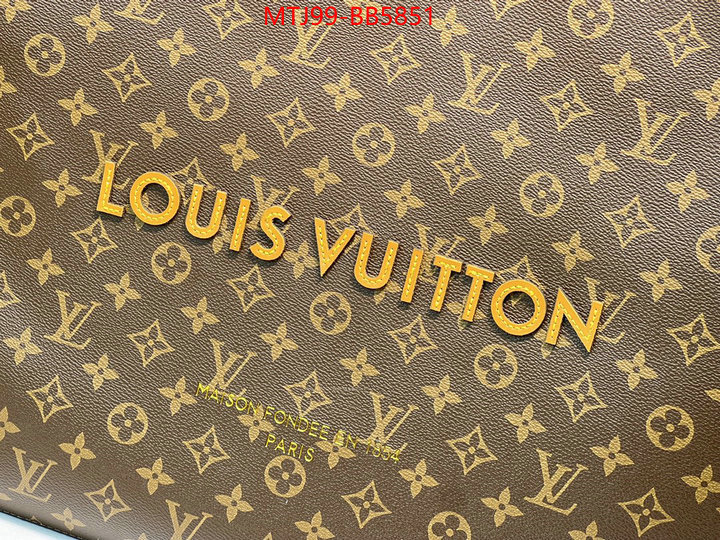 LV Bags(4A)-Handbag Collection- is it illegal to buy ID: BB5851 $: 99USD,