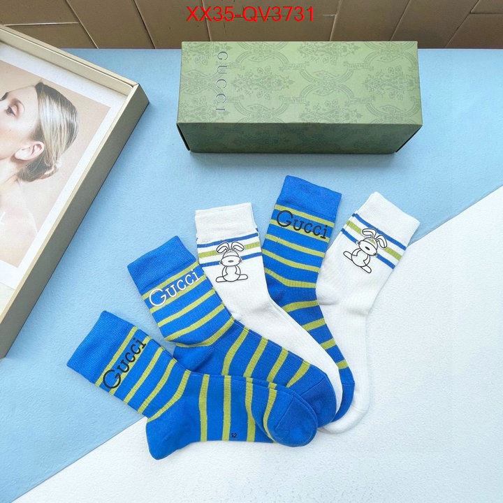 Sock-Gucci where can i find ID: QV3731 $: 35USD