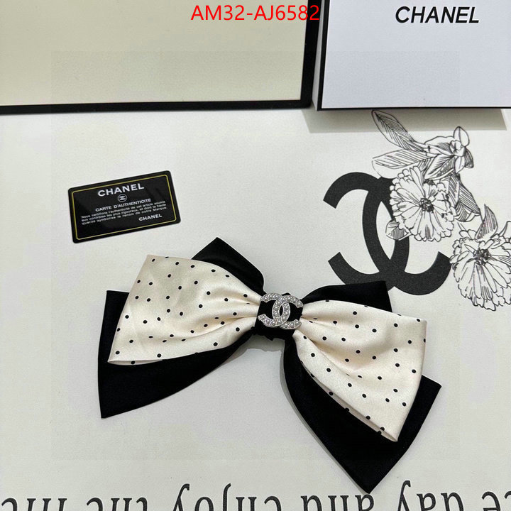 Hair band-Chanel unsurpassed quality ID: AJ6582 $: 32USD