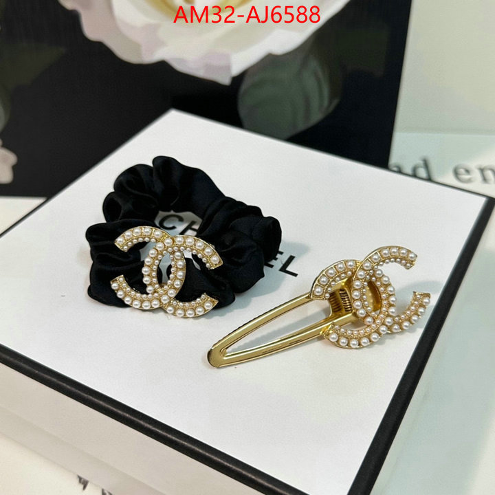 Hair band-Chanel how quality ID: AJ6588 $: 32USD