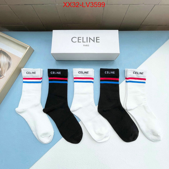 Sock-CELINE best quality designer ID: LV3599 $: 32USD