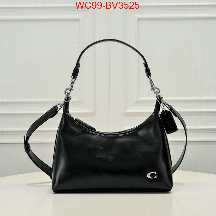 Coach Bags(4A)-Handbag- mirror copy luxury ID: BV3525 $: 99USD,