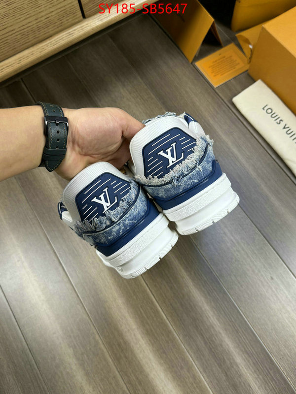 Men Shoes-LV how to start selling replica ID: SB5647 $: 185USD