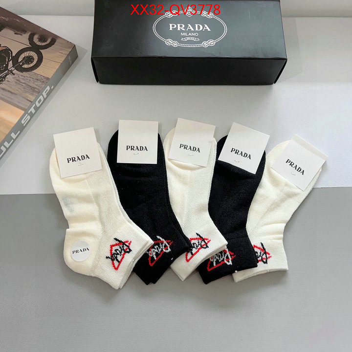 Sock-Prada best replica 1:1 ID: QV3778 $: 32USD