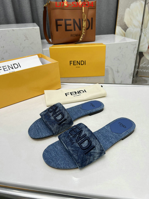 Women Shoes-Fendi wholesale ID: SJ6934 $: 75USD