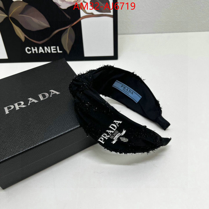 Hair band-Prada counter quality ID: AJ6719 $: 32USD