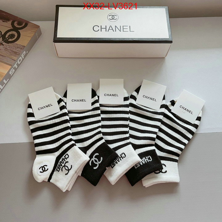 Sock-Chanel best quality replica ID: LV3621 $: 32USD