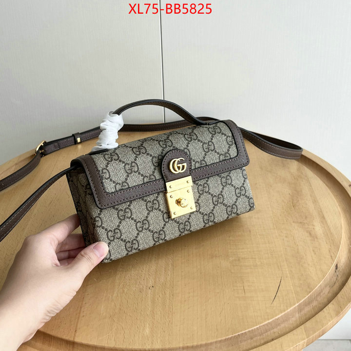 Gucci Bags(4A)-Crossbody- top fake designer ID: BB5825 $: 75USD,