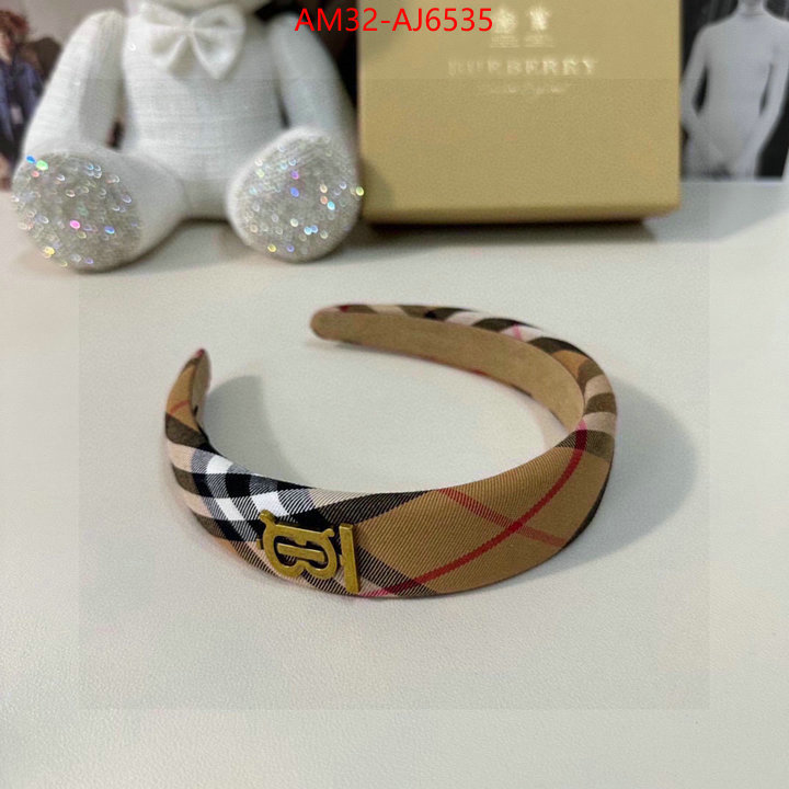 Hair band-Burberry where can i find ID: AJ6535 $: 32USD