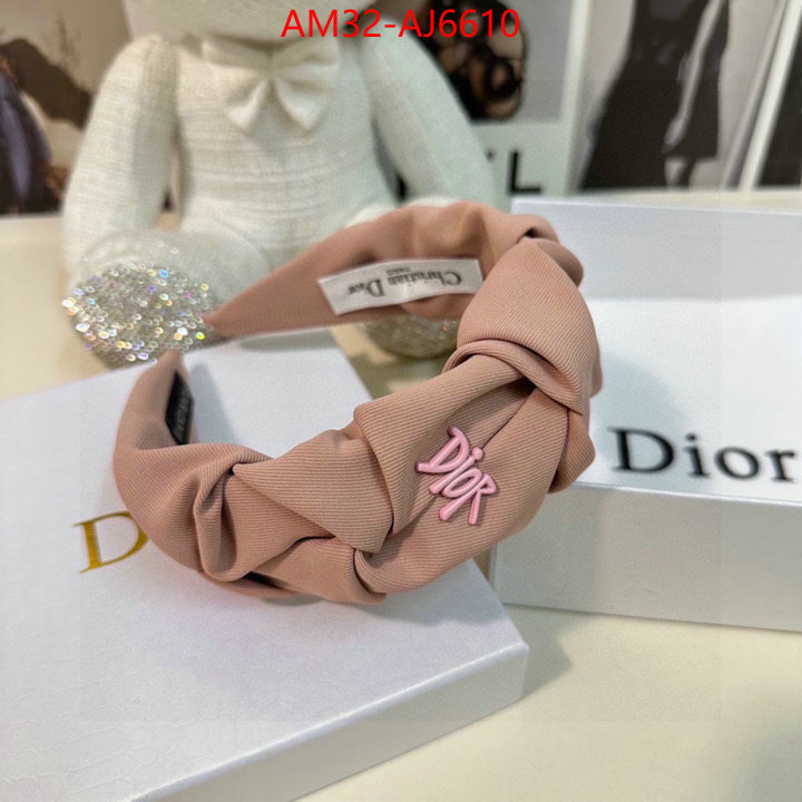 Hair band-Dior how to find designer replica ID: AJ6610 $: 32USD