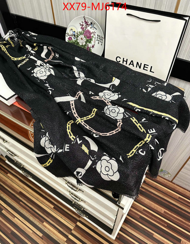 Scarf-Chanel at cheap price ID: MJ6174 $: 79USD