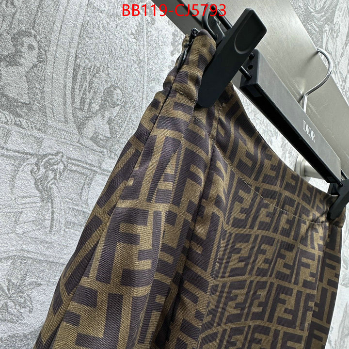 Clothing-Fendi best replica new style ID: CJ5793 $: 119USD