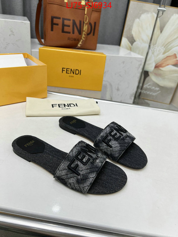 Women Shoes-Fendi wholesale ID: SJ6934 $: 75USD