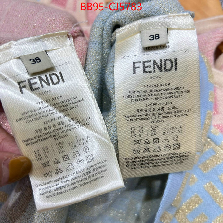 Clothing-Fendi high quality 1:1 replica ID: CJ5783 $: 95USD